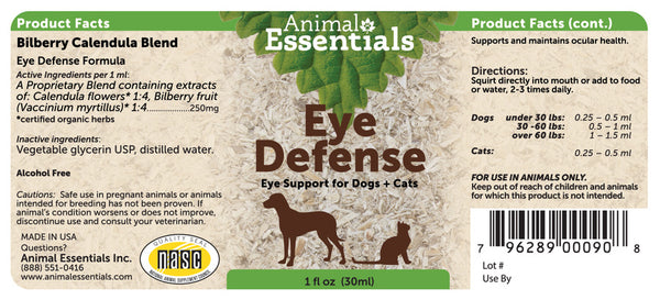 Animal Essentials, Eye Defense, 1 oz