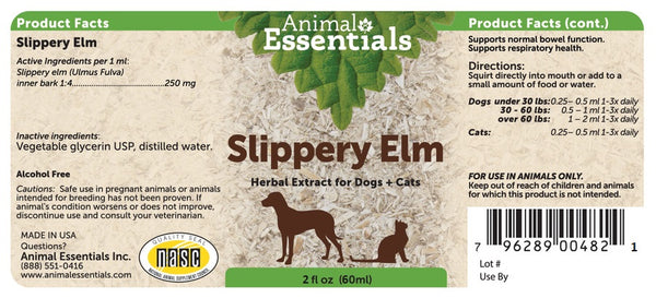 Animal Essentials, Slippery Elm Extract, 2 oz