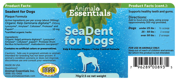 Animal Essentials, SeaDent, 2.5 oz