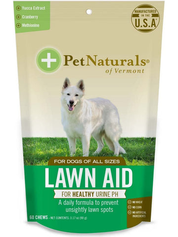 Pet Naturals of Vermont, Lawn Aid, 60 chews
