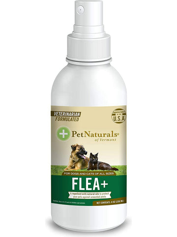 Pet Naturals of Vermont, FLEA + TICK Repellent Spray, 8 oz