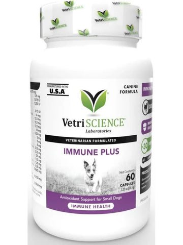VetriScience Laboratories, Immune Plus for Small Dogs, 60 Capsules (Formerly Cell Advance 440)