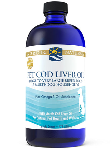Nordic Naturals, Pet Cod Liver Oil, 16 Fluid Ounce