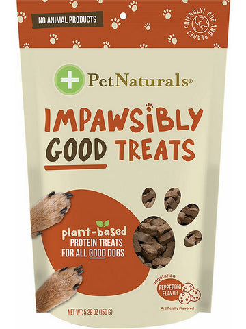 Pet Naturals of Vermont, Impawsibly Good Dog Treats Pepperoni Flavor, 50 chews