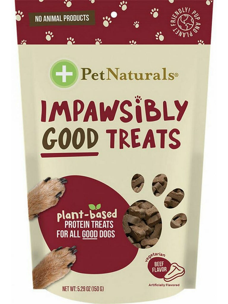 Pet Naturals of Vermont, Impawsibly Good Dog Treats Beef Flavor, 50 chews