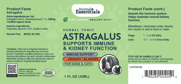 Animal Essentials, Astragalus, 1 oz