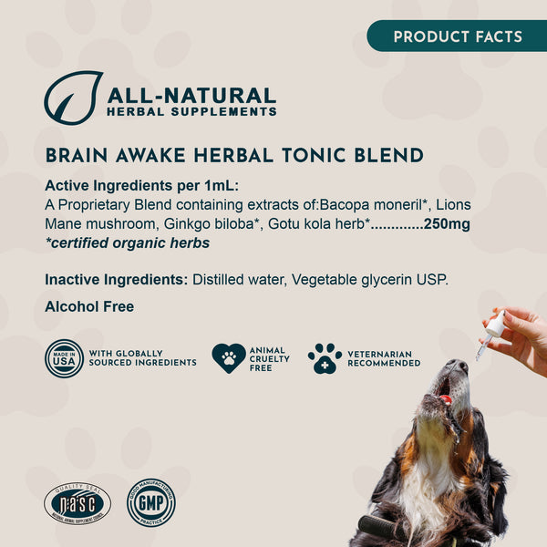 Animal Essentials, Brain Awake, 2 oz