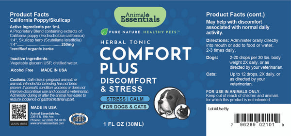 Animal Essentials, Comfort Plus, 1 oz