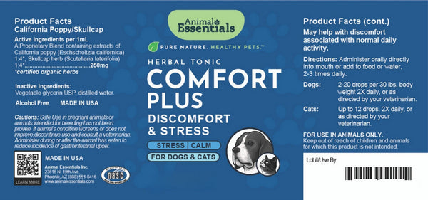 Animal Essentials, Comfort Plus, 2 oz