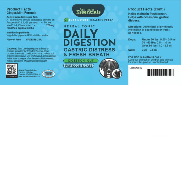 Animal Essentials, Daily Digestion, 2 oz