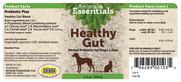 Animal Essentials, Healthy Gut, 1 oz