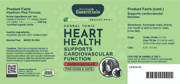 Animal Essentials, Heart Health, 2 oz