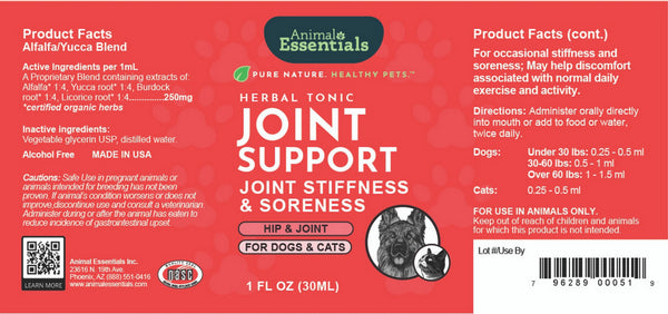 Animal Essentials, Joint Support, 1 oz