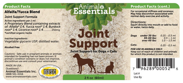 Animal Essentials, Joint Support, 2 oz