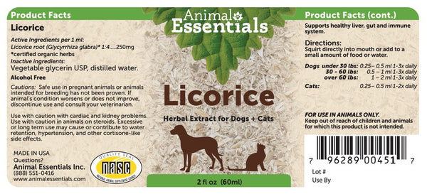 Animal Essentials, Licorice Extract, 2 oz