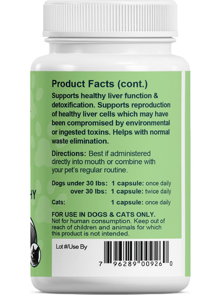 Animal Essentials, Milk Thistle, 30 Capsules