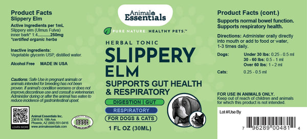 Animal Essentials, Slippery Elm, 1 oz