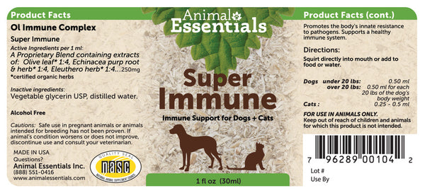 Animal Essentials, Super Immune, 1 oz