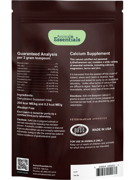 Animal Essentials, Sea-Cal, 12 oz