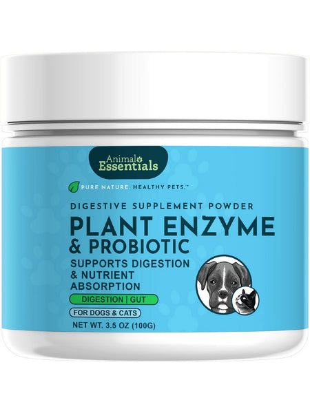 Animal Essentials, Plant Enzyme w/ Probiotics, 10.6 oz