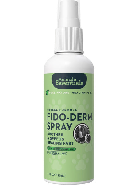 Animal Essentials, FidoDerm Herbal Skin Spray, 4 oz