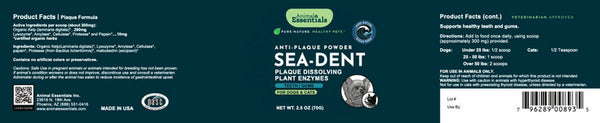 Animal Essentials, SeaDent, 2.5 oz
