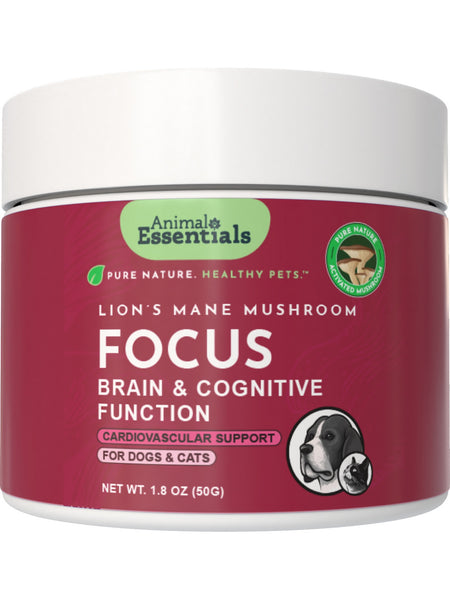 Animal Essentials, Focus, Lion's Mane Mushroom, 1.8 oz