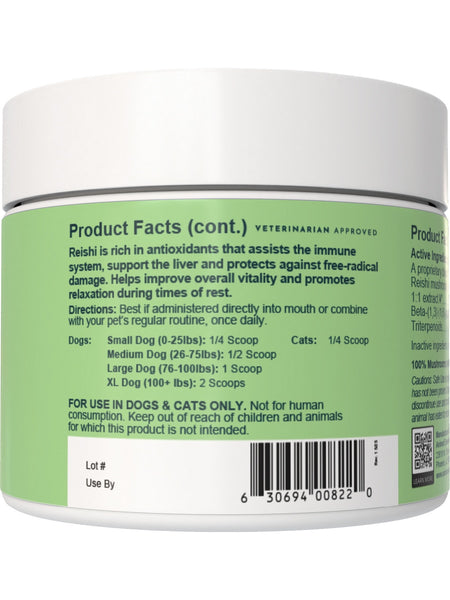 Animal Essentials, Longevity, Reishi Mushroom, 1.8 oz
