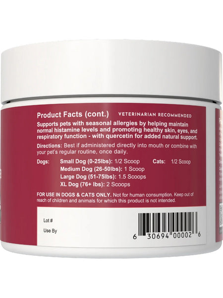 Animal Essentials, Seasonal Allergy Powder with Quercetin, 2.5 oz