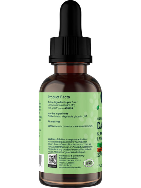 Animal Essentials, Dandelion, 1 fl oz