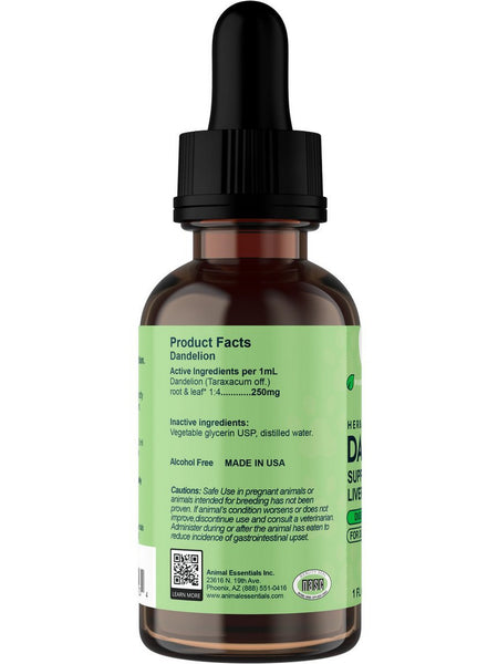 Animal Essentials, Dandelion, 1 fl oz