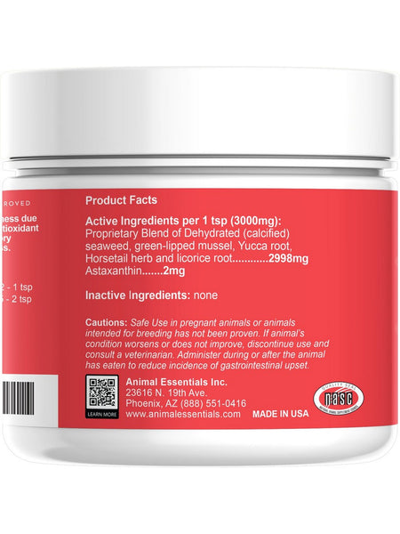 Animal Essentials, Sea-Flex Joint Supplement Powder, 100 g