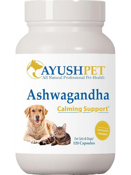 Ashwagandha Vet, 120 vegetarian capsules, Ayush Herbs