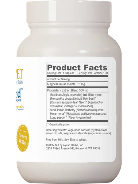 Ayush Herbs, Pet AP-Guard, 90 vcaps
