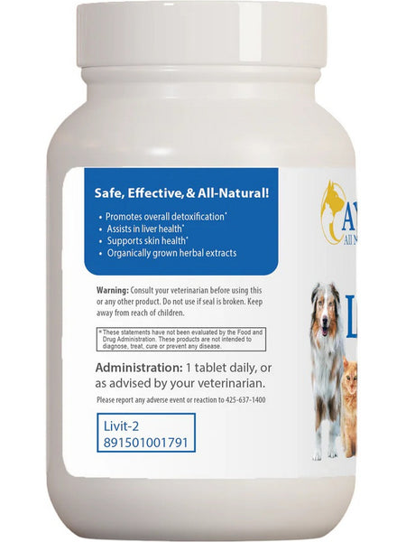 Ayush Herbs, Pet Livit-2, 90 tabs