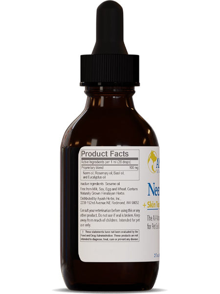 Ayush Herbs, Pet NeemEar Drops, 2 fl oz, 60 ml