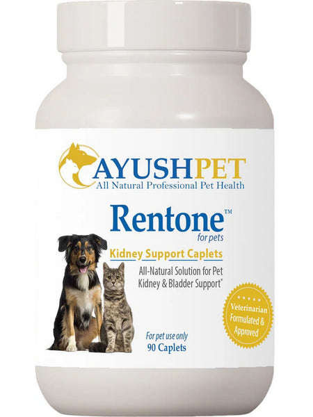 Ayush Herbs, Pet Rentone, 90 vcaplets