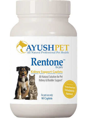 Ayush Herbs, Pet Rentone, 90 vcaplets