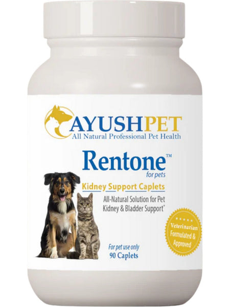 Ayush Herbs, Pet Rentone, 90 vcaplets