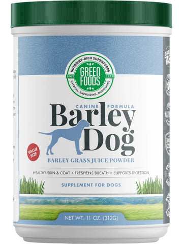 Green Foods, Barley Dog, 11 oz