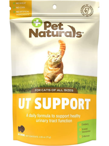 Pet Naturals, UT Support for Cats, 60 chews