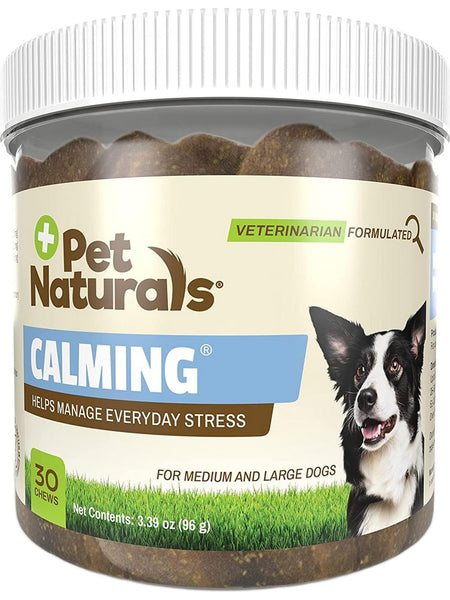 Pet Naturals, Calming for Medium and Large Dogs Chews, 30 chews