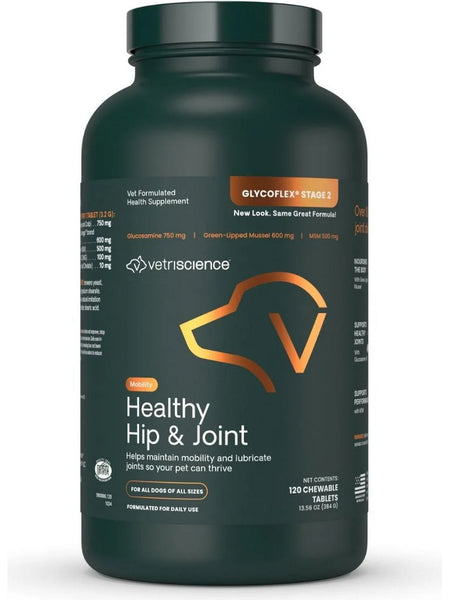 VetriScience Laboratories, Glyco Flex Stage 2, 120 Chewable Tablets