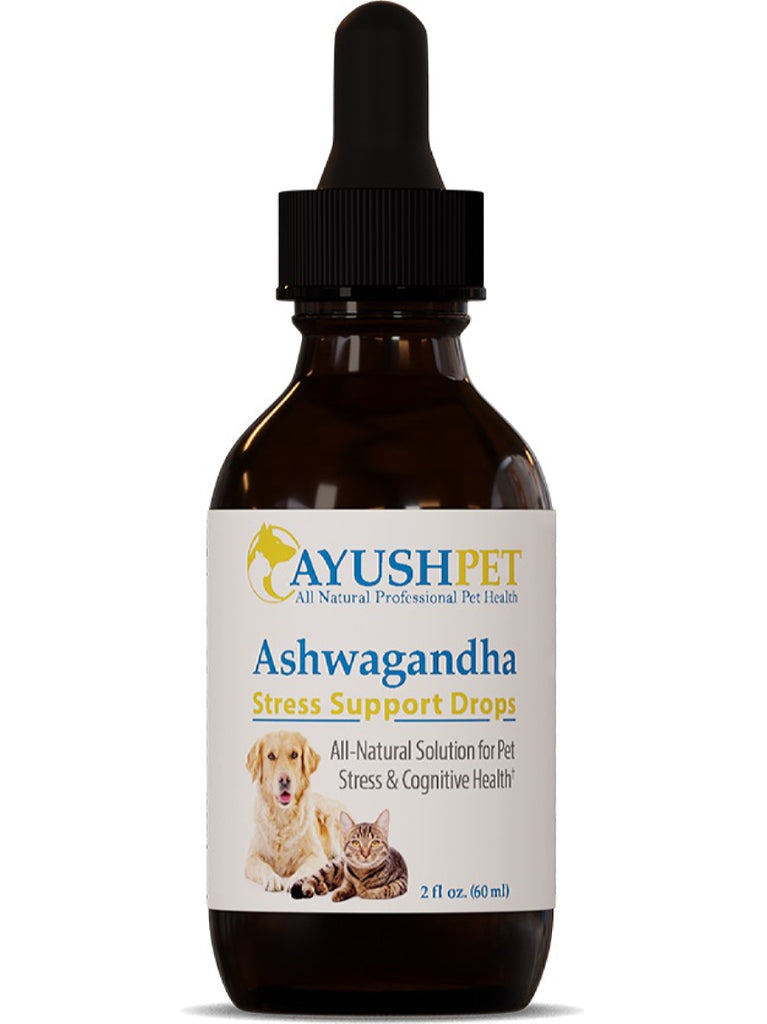 Ayush Herbs, Pet Ashwagandha Drops, 2 fl oz, 60 ml