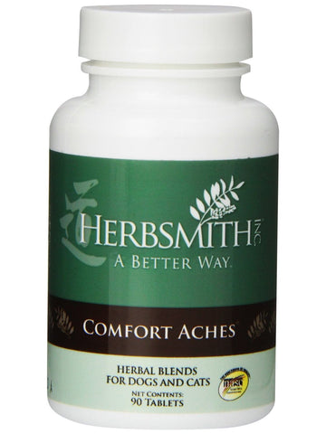 Herbsmith, Comfort Aches for Dogs and Cats, 90 tabs
