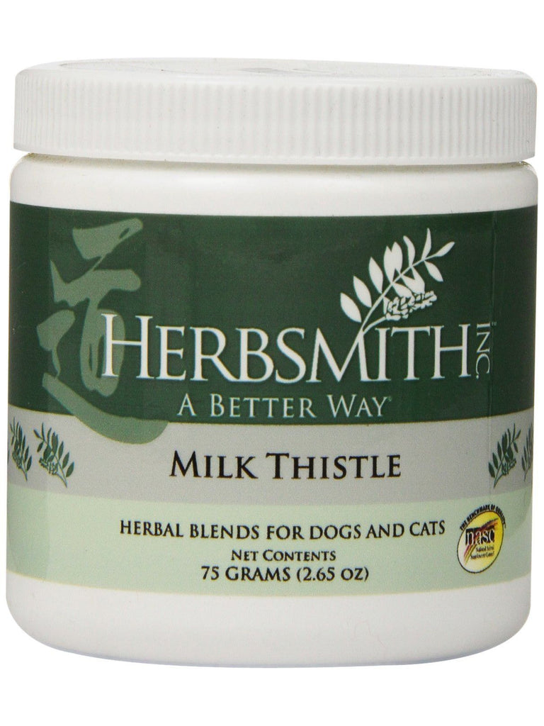 Herbsmith, Milk Thistle Powder for Dogs and Cats, 75 grams