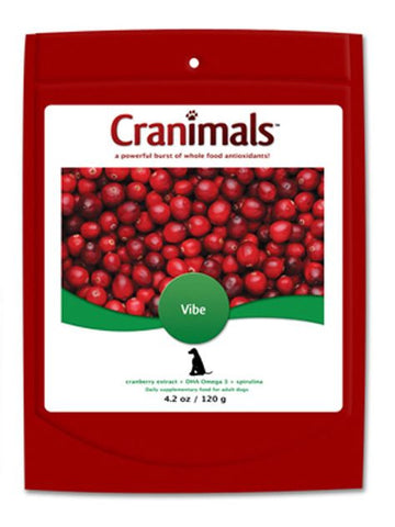 Cranimals, Cranimals Supplement Vibe for Dogs, 4.2 oz