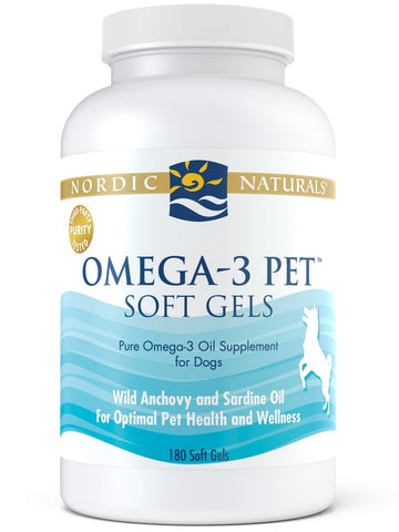 Nordic Naturals, Omega-3 Pet, 180 Soft Gel