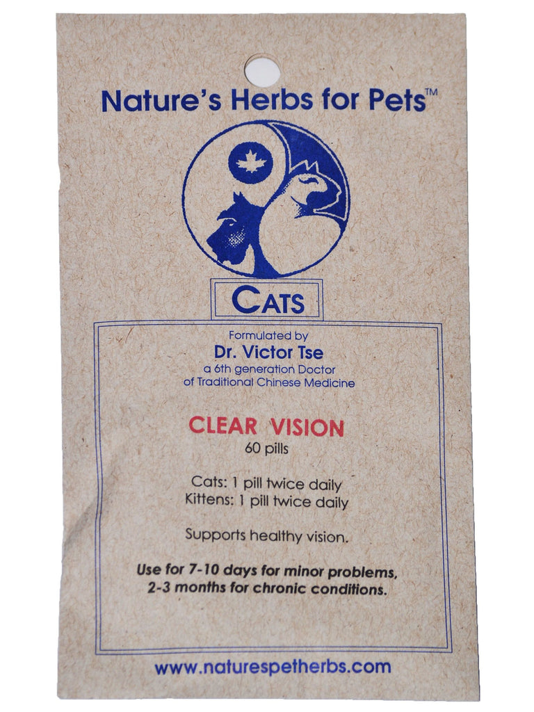 Natures Herbs for Pets, Clear Vision for Cats, 60 ct