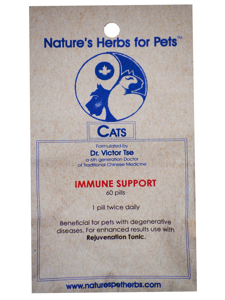 Natures Herbs for Pets, Immune Support for Cats, 60 ct